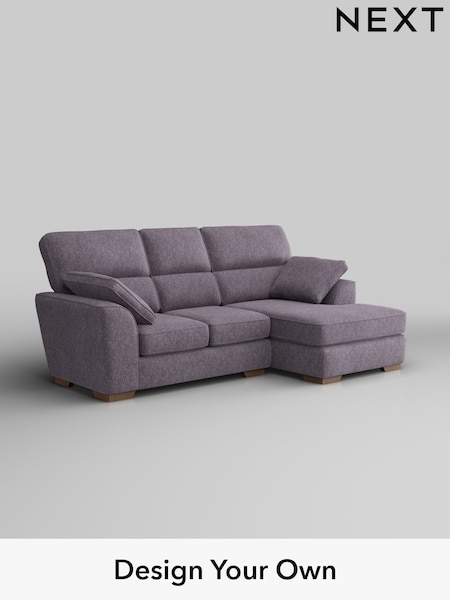 Cotswold Chenille/Light Lilac Purple Stamford Highback (W42860) | £2,025