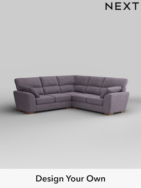 Cotswold Chenille/Light Lilac Purple Stamford Highback (W42860) | £2,425