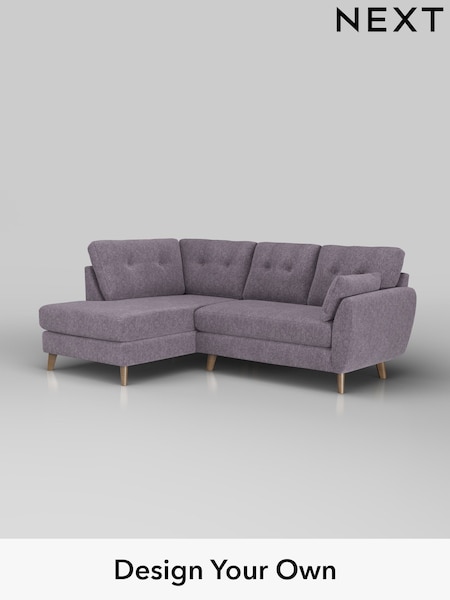 Cotswold Chenille/Light Lilac Purple Wilson Buttoned Back (W42861) | £1,675