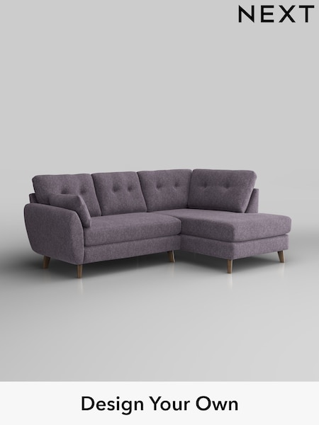 Cotswold Chenille/Light Lilac Purple Wilson Buttoned Back (W42861) | £1,675