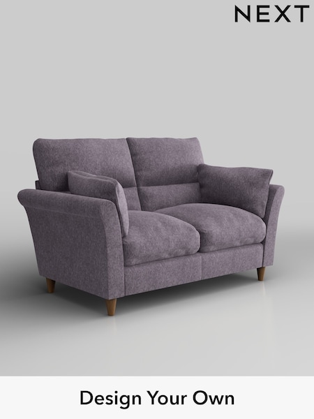 Cotswold Chenille/Light Lilac Purple Hartley Highback Relaxed Sit (W42862) | £1,125