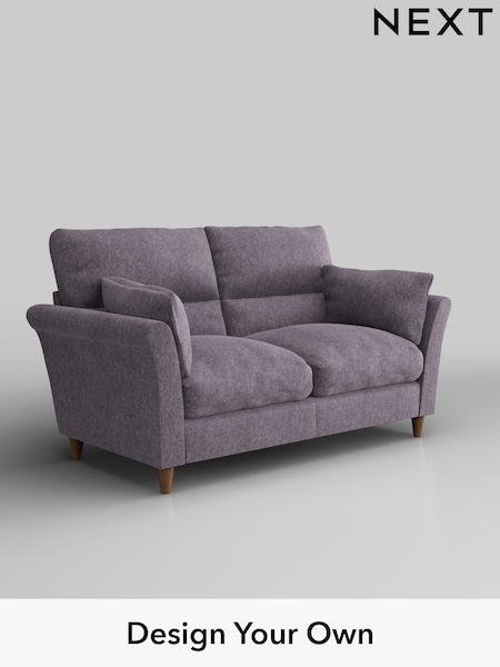 Cotswold Chenille/Light Lilac Purple Hartley Highback Relaxed Sit (W42862) | £1,225