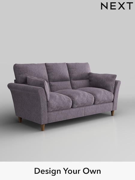 Cotswold Chenille/Light Lilac Purple Hartley Highback Relaxed Sit (W42862) | £1,325