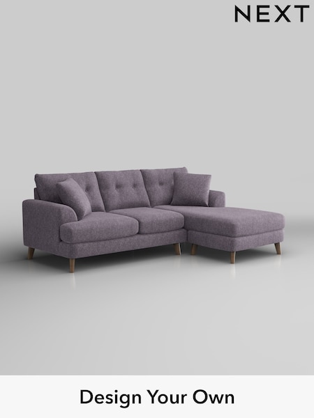 Cotswold Chenille/Light Lilac Purple Parker Buttoned Back (W42869) | £1,850