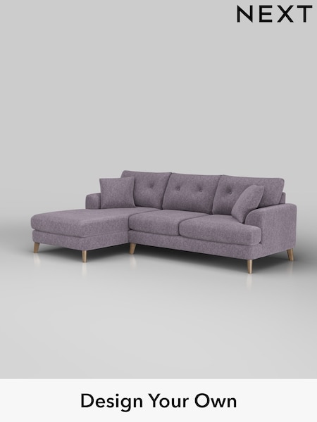 Cotswold Chenille/Light Lilac Purple Parker Buttoned Back (W42869) | £2,199