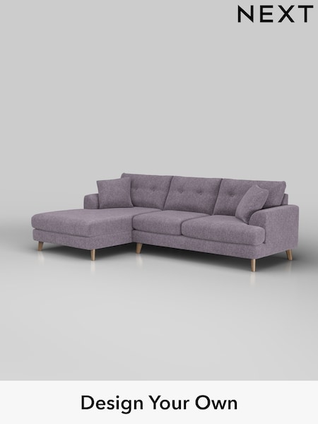 Cotswold Chenille/Light Lilac Purple Parker Buttoned Back (W42869) | £2,350