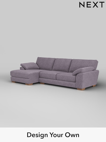 Cotswold Chenille/Light Lilac Purple Stamford Grand Relaxed Sit (W42872) | £2,550