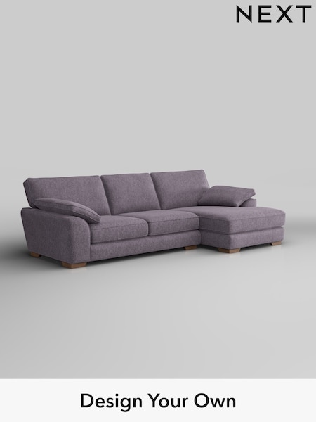 Cotswold Chenille/Light Lilac Purple Stamford Grand Relaxed Sit (W42872) | £2,550