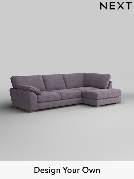 Cotswold Chenille/Light Lilac Purple Stamford Grand Relaxed Sit (W42872) | £2,525