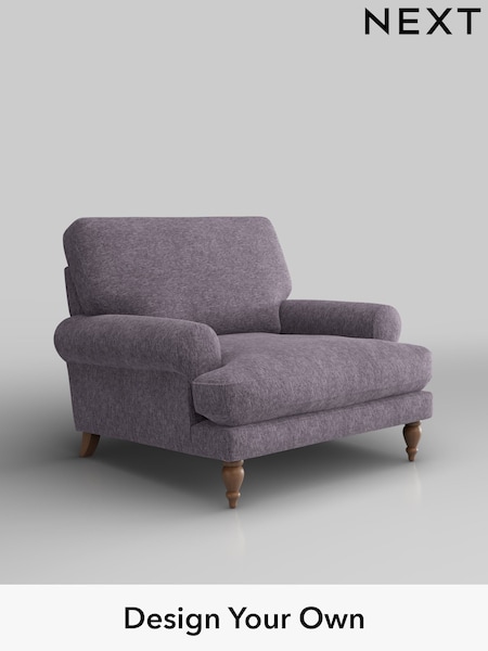 Cotswold Chenille/Light Lilac Purple Erin Deep Relaxed Sit (W42873) | £875