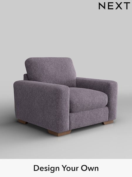 Cotswold Chenille/Light Lilac Purple Houghton Deep Relaxed Sit (W42875) | £925