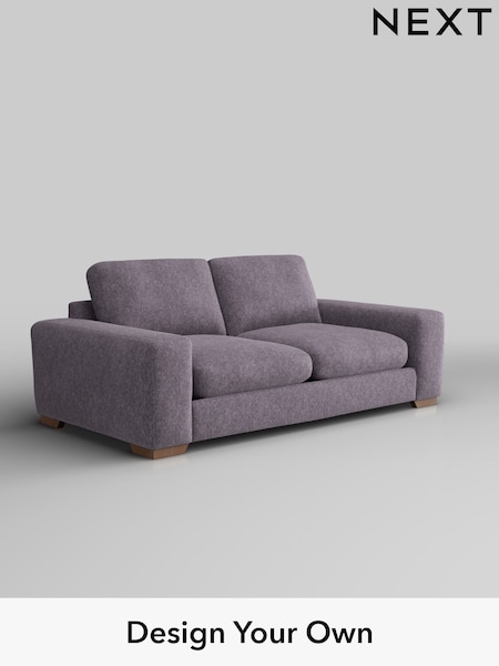 Cotswold Chenille/Light Lilac Purple Houghton Deep Relaxed Sit (W42875) | £1,425