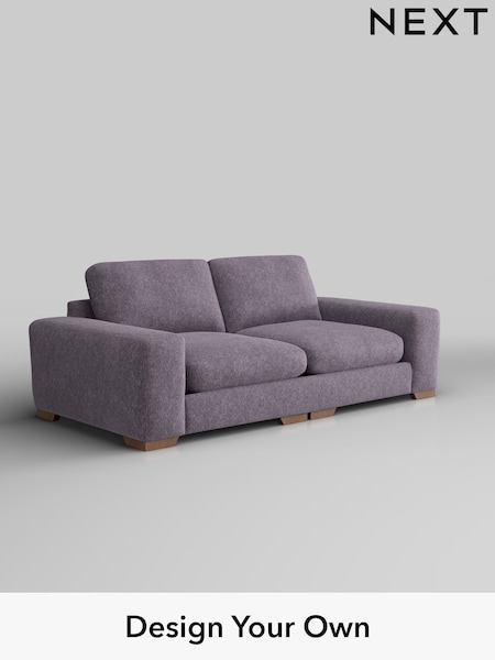 Cotswold Chenille/Light Lilac Purple Houghton Deep Relaxed Sit (W42875) | £1,525