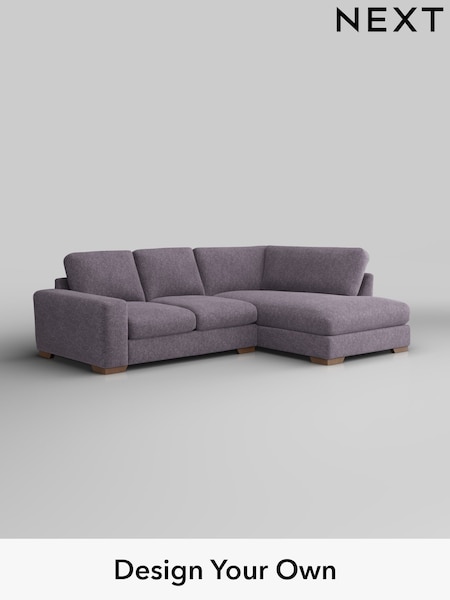 Cotswold Chenille/Light Lilac Purple Houghton Deep Relaxed Sit (W42875) | £2,150