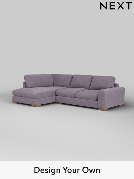 Cotswold Chenille/Light Lilac Purple Houghton Deep Relaxed Sit (W42875) | £2,250