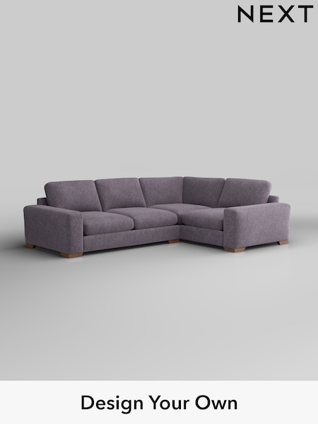 Cotswold Chenille/Light Lilac Purple Houghton Deep Relaxed Sit (W42875) | £2,625