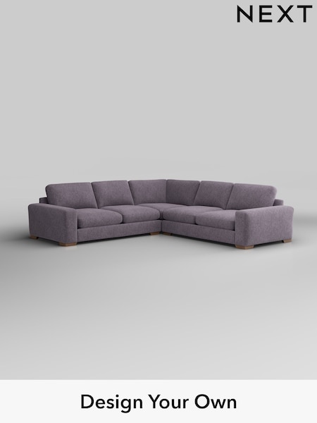 Cotswold Chenille/Light Lilac Purple Houghton Deep Relaxed Sit (W42875) | £2,925