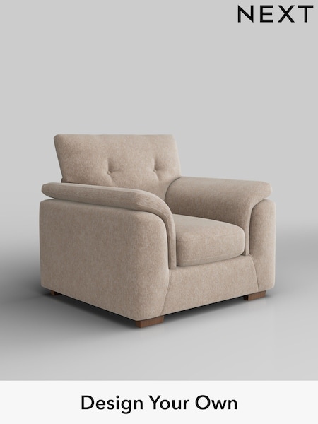 Cotswold Chenille/Light Natural Hayden Buttoned Back (W42878) | £750