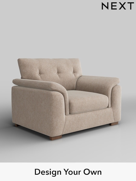 Cotswold Chenille/Light Natural Hayden Buttoned Back (W42878) | £850