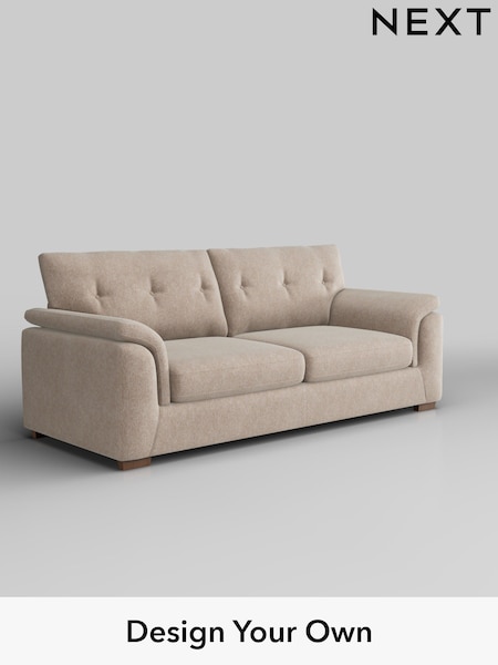 Cotswold Chenille/Light Natural Hayden Buttoned Back (W42878) | £1,325