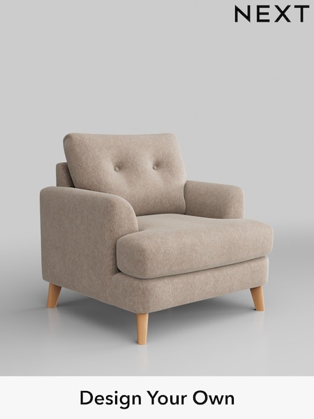 Cotswold Chenille/Light Natural Parker Buttoned Back (W42882) | £925