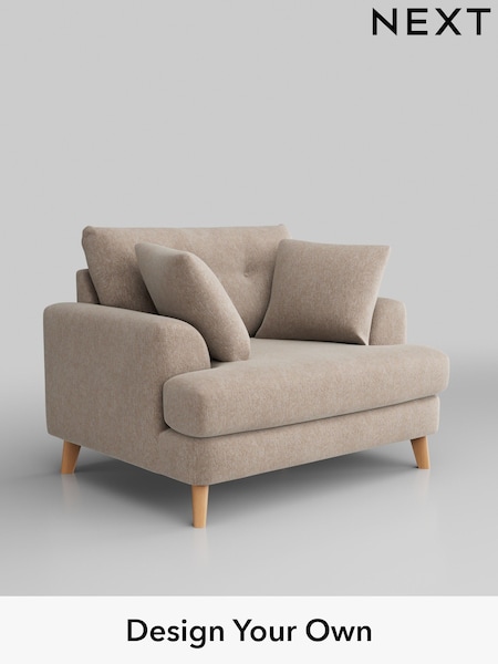Cotswold Chenille/Light Natural Parker Buttoned Back (W42882) | £1,025