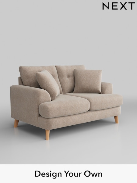 Cotswold Chenille/Light Natural Parker Buttoned Back (W42882) | £1,225