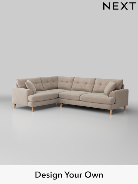 Cotswold Chenille/Light Natural Parker Buttoned Back (W42882) | £2,475