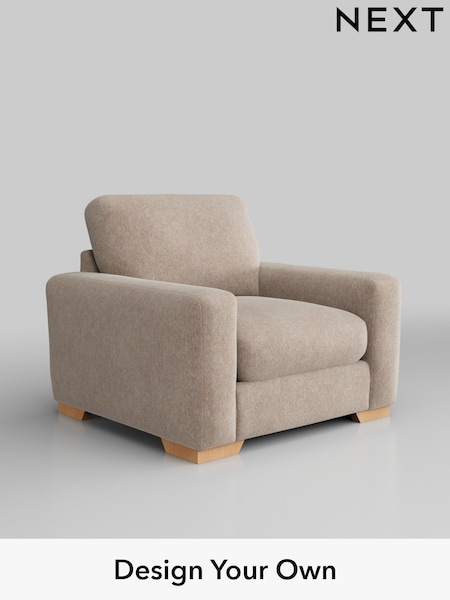Cotswold Chenille/Light Natural Houghton Deep Relaxed Sit (W42884) | £925
