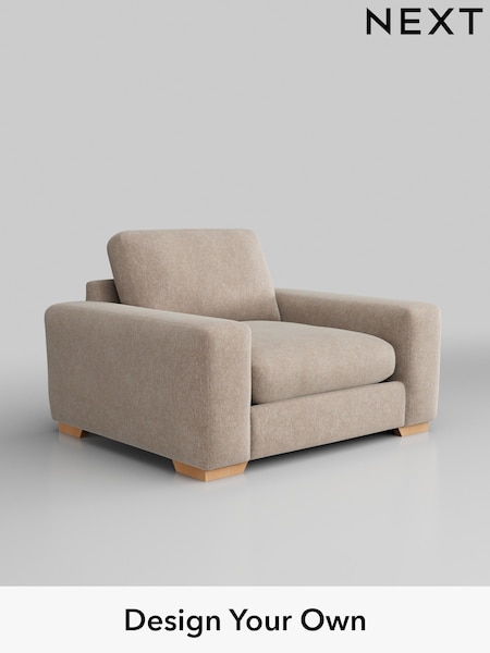 Cotswold Chenille/Light Natural Houghton Deep Relaxed Sit (W42884) | £1,025