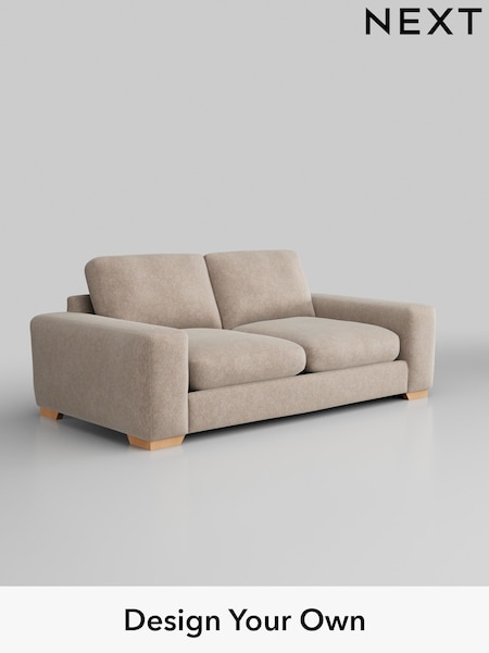 Cotswold Chenille/Light Natural Houghton Deep Relaxed Sit (W42884) | £1,425