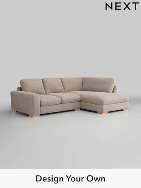 Cotswold Chenille/Light Natural Houghton Deep Relaxed Sit (W42884) | £2,150