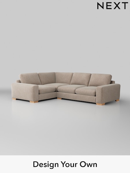 Cotswold Chenille/Light Natural Houghton Deep Relaxed Sit (W42884) | £2,625