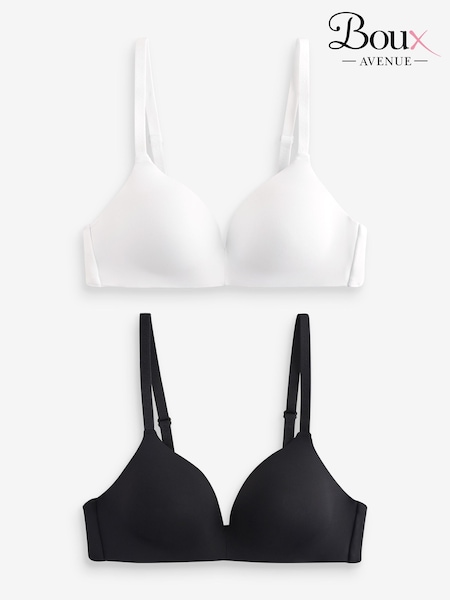 Boux Avenue Non Wired Plunge Bras 2 Pack (W42897) | £44