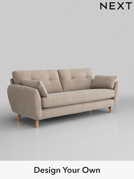 Cotswold Chenille/Light Natural Wilson Buttoned Back (W42915) | £1,150
