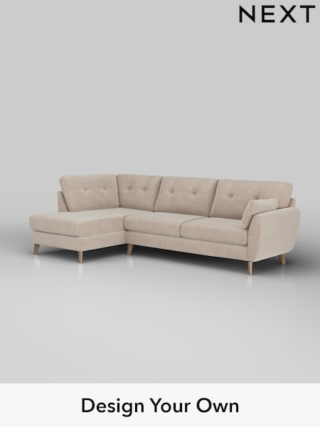 Cotswold Chenille/Light Natural Wilson Buttoned Back (W42915) | £1,775