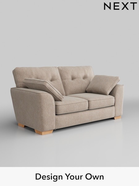 Cotswold Chenille/Light Natural Stamford Buttoned Back (W42916) | £1,199