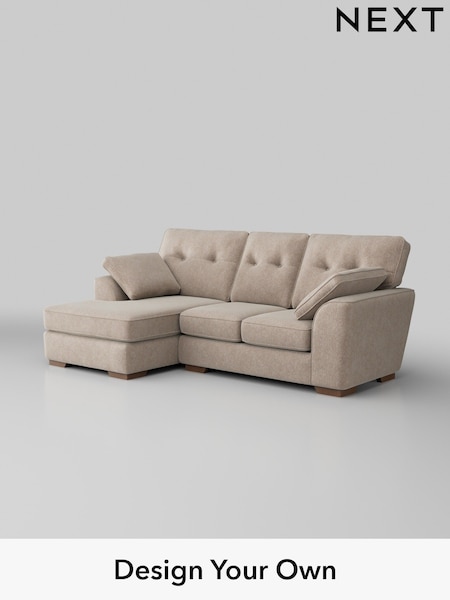 Cotswold Chenille/Light Natural Stamford Buttoned Back (W42916) | £1,775