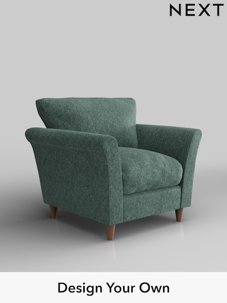 Cotswold Chenille/Mid Slate Teal Green Hartley Relaxed Sit (W42920) | £825