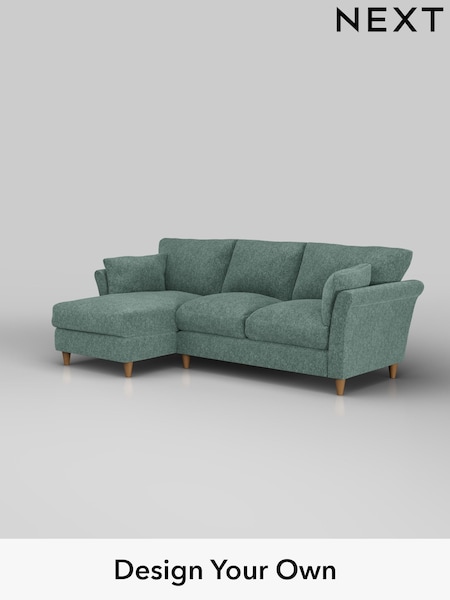 Cotswold Chenille/Mid Slate Teal Green Hartley Relaxed Sit (W42920) | £1,899