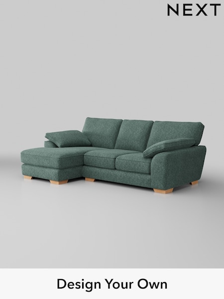Cotswold Chenille/Mid Slate Teal Green Stamford Grand Relaxed Sit (W42923) | £2,275