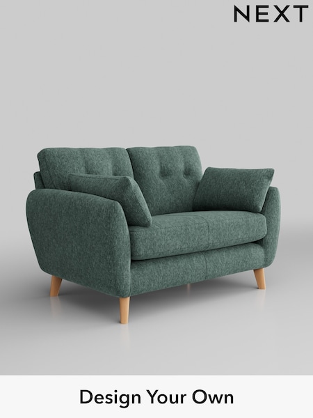 Cotswold Chenille/Mid Slate Teal Green Wilson Buttoned Back (W42924) | £850