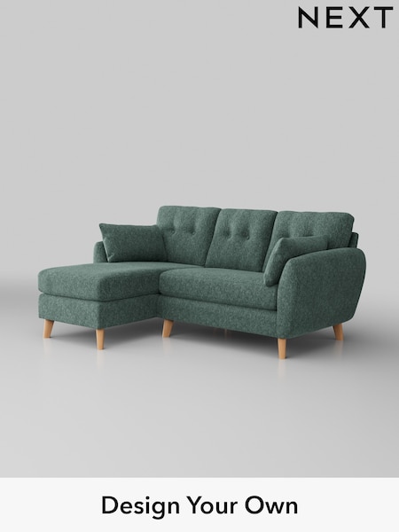 Cotswold Chenille/Mid Slate Teal Green Wilson Buttoned Back (W42924) | £1,575