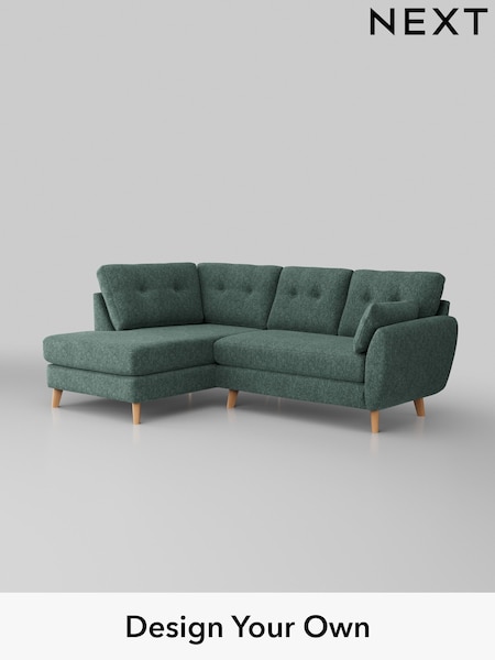 Cotswold Chenille/Mid Slate Teal Green Wilson Buttoned Back (W42924) | £1,675