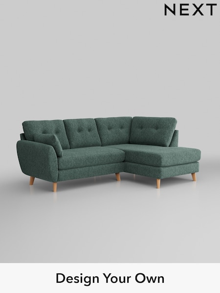 Cotswold Chenille/Mid Slate Teal Green Wilson Buttoned Back (W42924) | £1,675