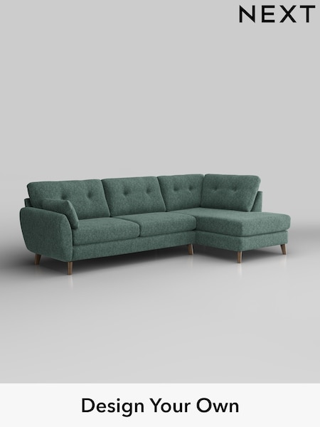 Cotswold Chenille/Mid Slate Teal Green Wilson Buttoned Back (W42924) | £1,775