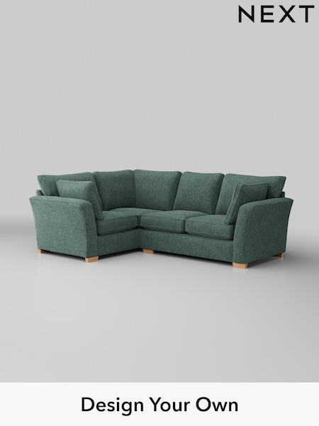 Cotswold Chenille/Mid Slate Teal Green Heath Highback (W42926) | £2,050