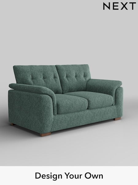 Cotswold Chenille/Mid Slate Teal Green Hayden Buttoned Back (W42928) | £1,125