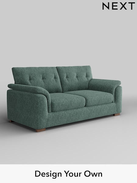 Cotswold Chenille/Mid Slate Teal Green Hayden Buttoned Back (W42928) | £1,225
