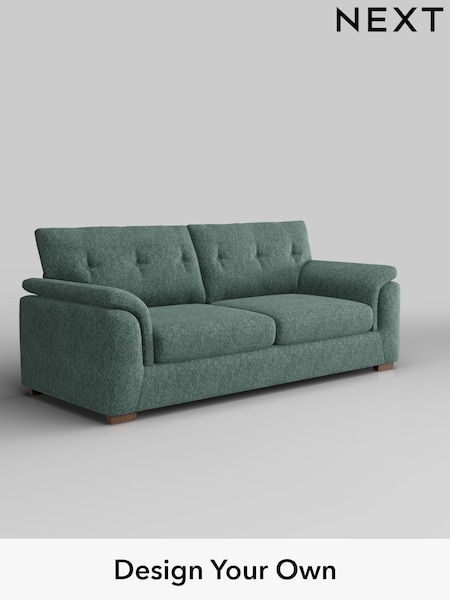 Cotswold Chenille/Mid Slate Teal Green Hayden Buttoned Back (W42928) | £1,325